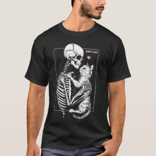 T-shirt Câlins de squelette Costume d'Halloween pour maman
