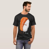 T-shirt Câlins de sushi (Devant entier)