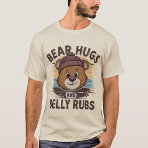 T-shirt Câlins d'ours et caresses de ventre géniaux de Bea