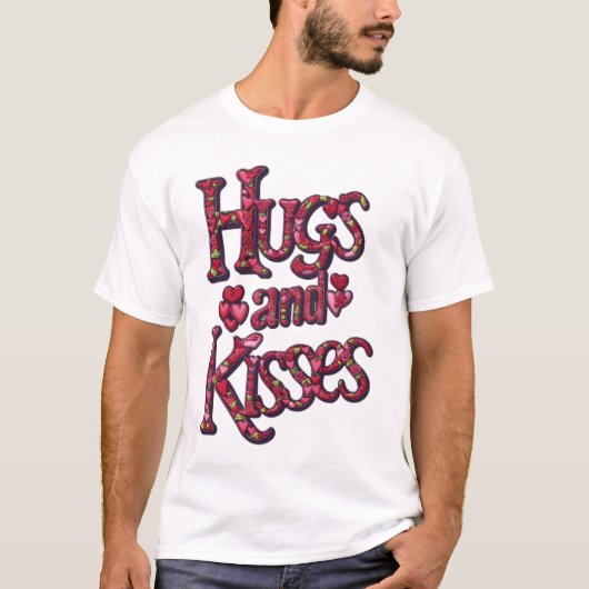 T-SHIRT CALINS ET BISOUS (Devant)