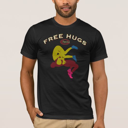 T-shirt Câlins gratuits (Devant)