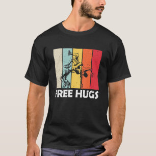 T-shirt Câlins Gratuits Catcheur Pro Drôle de Catch