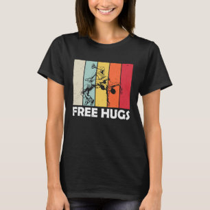 T-shirt Câlins gratuits de catcheur professionnel  Catch