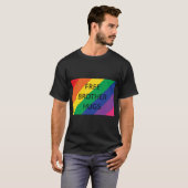 T-shirt Câlins Gratuits Frère (Devant entier)
