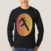 T-shirt Caliper  Distressed Retro Engineer's Tool (Devant)