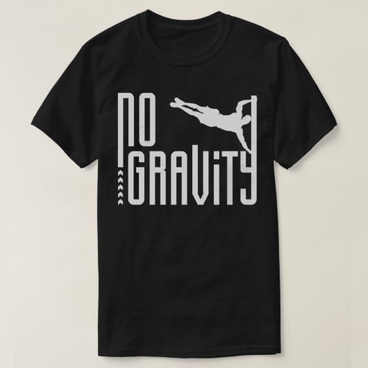 T-shirt Calisthénics No Gravity Human Flag Street Workout (Design devant)