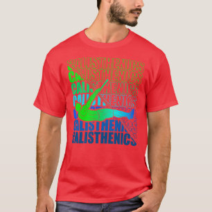 T-shirt Calisthénics Street Workout Gymnastique Fitness 18