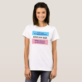 T-shirt Call Congress MAGA fait Trans Ally Drapeau (Devant entier)