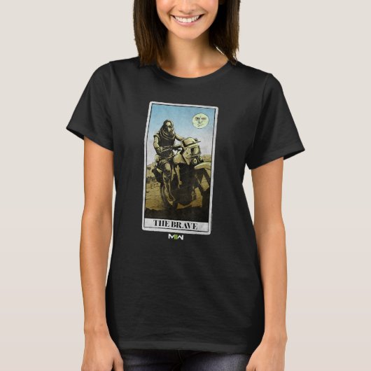 T-shirt Call of Duty Modern Warfare 2 The Brave Desert Bik (Devant)