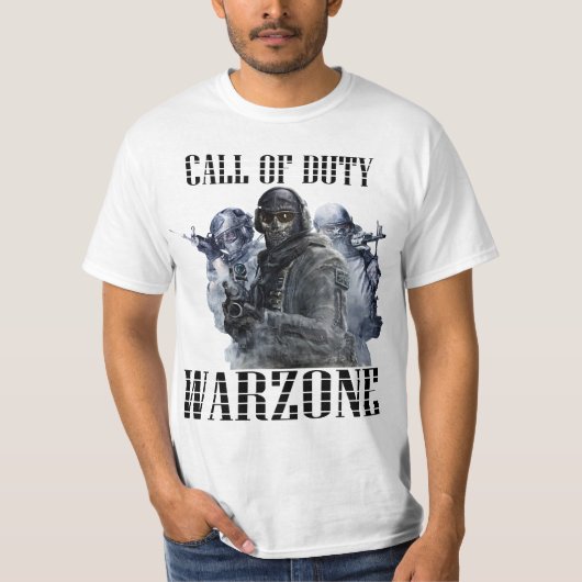 T-shirt Call Of Duty Warzone (Devant)