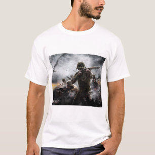 T-shirt Call of Duty World at War US Marines pacifique