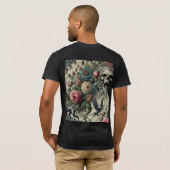T-shirt Call to the Night Gallery – Gothic Wearable Art (Dos entier)