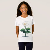 T-Shirt Calla Lily Kawaii Art (Devant entier)