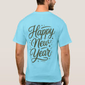 T-shirt Calligraphy New Year Lettering tee (Dos)
