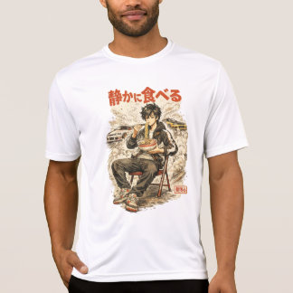 T-shirt Calm Amid the Chaos – 静かに食べる