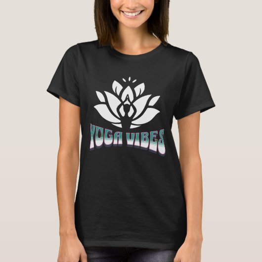 T-shirt Calm Yoga Flow with Mat & Blocks (Devant)