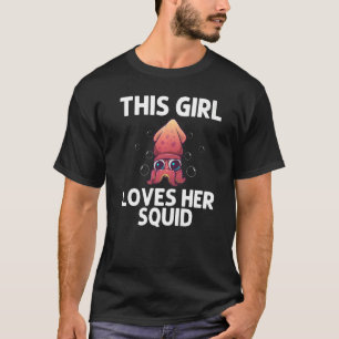 T-shirt Calmar Cool Pour Filles Enfants Biologie de la Pie