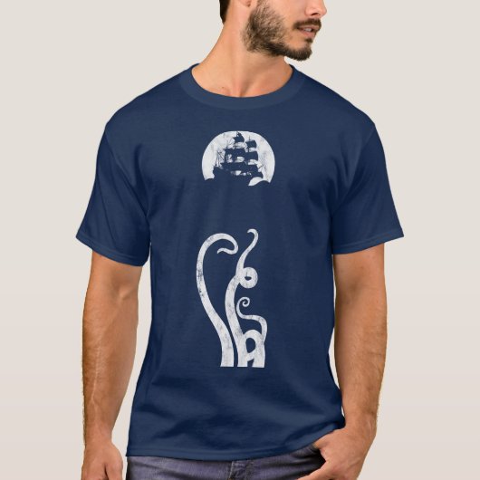 T-shirt Calmar géant (Devant)