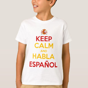 T-shirt Calme et Habla Español