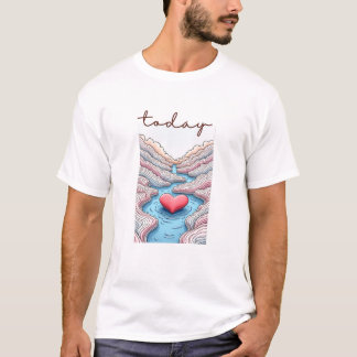 T-shirt Calme Horizon Valley