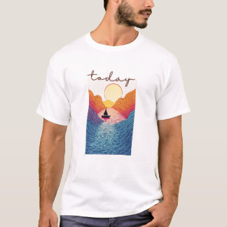 T-shirt Calme Horizon Valley