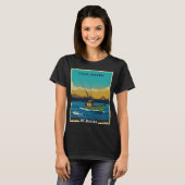 T-shirt calme, le poisson du désir (Devant entier)