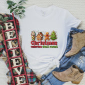 T-shirt Calories de Noël amusant