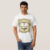 T-shirt Calot d'infirmière rétro (Devant entier)