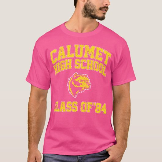 T-shirt Calumet Lycée Classe De 84 (Devant)