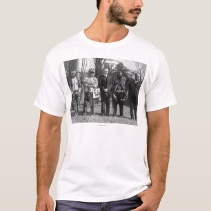 T-shirt Calvin Coolidge avec la photographie d'Indiens