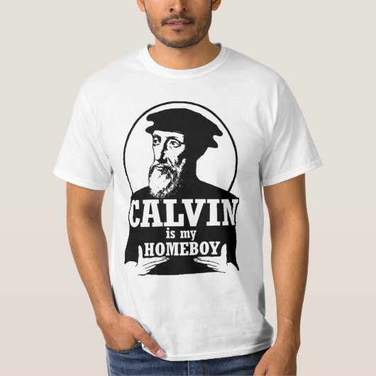 T-shirt Calvin est mon HOMEBOY (Devant)