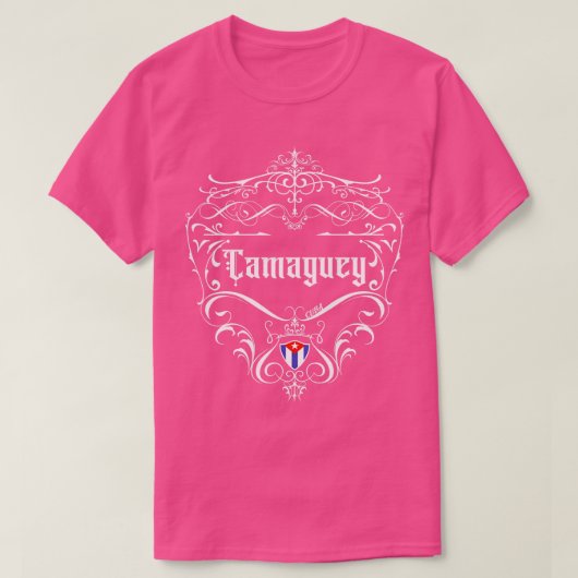 T-shirt Camaguey Design Vintage 1 (Design devant)