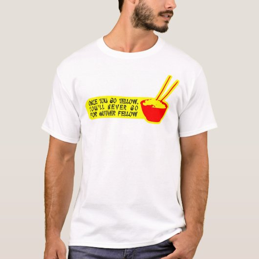 T-shirt Camarade jaune (Devant)