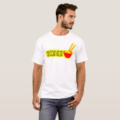 T-shirt Camarade jaune (Devant entier)
