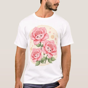 T-shirt Camarades Fleurs : Pétales à Personnalité