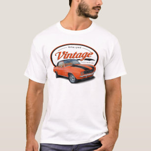 T-shirt Camaro orange vintage