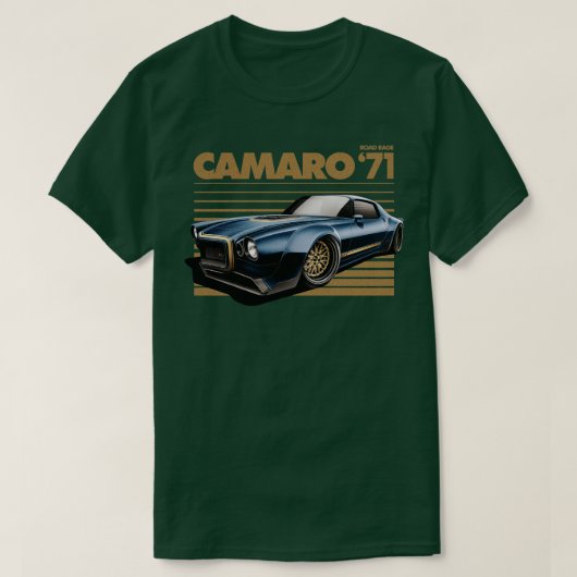T-SHIRT CAMARO ROAD RAAD (Design devant)