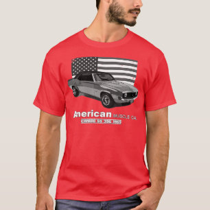 T-shirt Camaro SS 396 American Muscle 60s les années 70 Ol