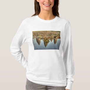 T-shirt Cambodge, Angkor Wat. Reflet du temple