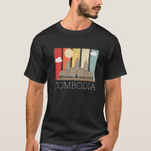 T-shirt Cambodge Angkor Wat Temple d'Asie