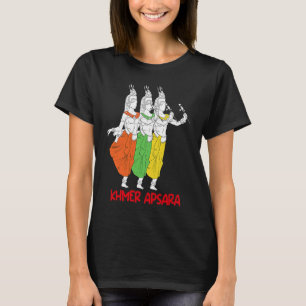 T-shirt Cambodge danse traditionnelle khmère Apsara