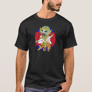 T-shirt Cambodge Khmer traditionnel Reamer de danse cambod