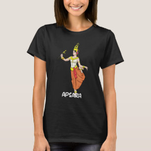 T-shirt Cambodge Khmer traditionnelle danse Apsara