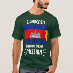T-shirt Cambodge Phnom Penh Mormon LDS Mission Cadeau