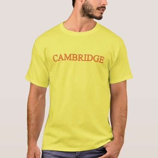 T-shirt Cambridge (Devant)