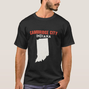 T-shirt Cambridge City Indiana USA State America Voyage En