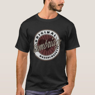 T-shirt Cambridge Travel Souvenir Au Massachusetts