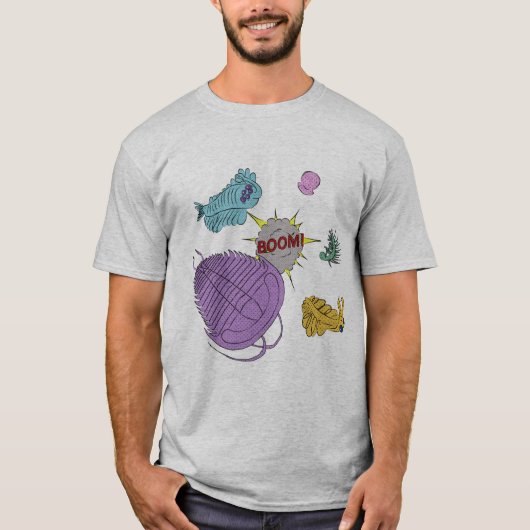 T-shirt cambrien d'explosion (Devant)