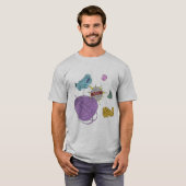 T-shirt cambrien d'explosion (Devant entier)