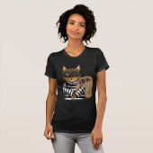 T-shirt Cambriolage de chat (Devant entier)